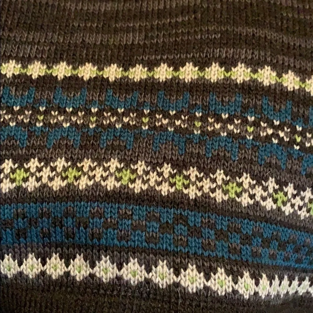 AB Studio cardigan sweater with draped front, Med - Picture 8 of 10